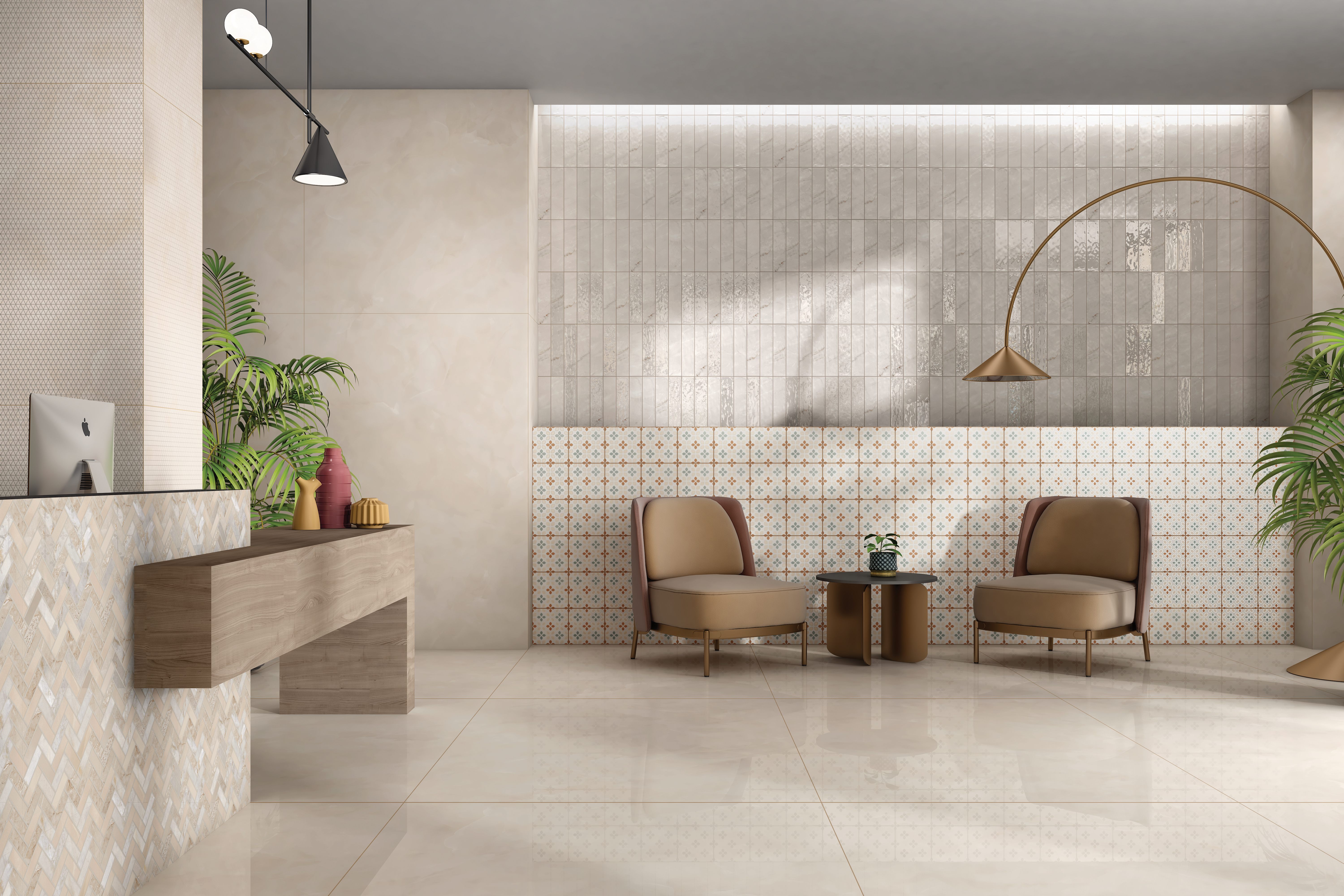 ANTIGUA ONYX EL 180 QUILL SOFT GVT for Wall, Floor — Somany ELITA collection