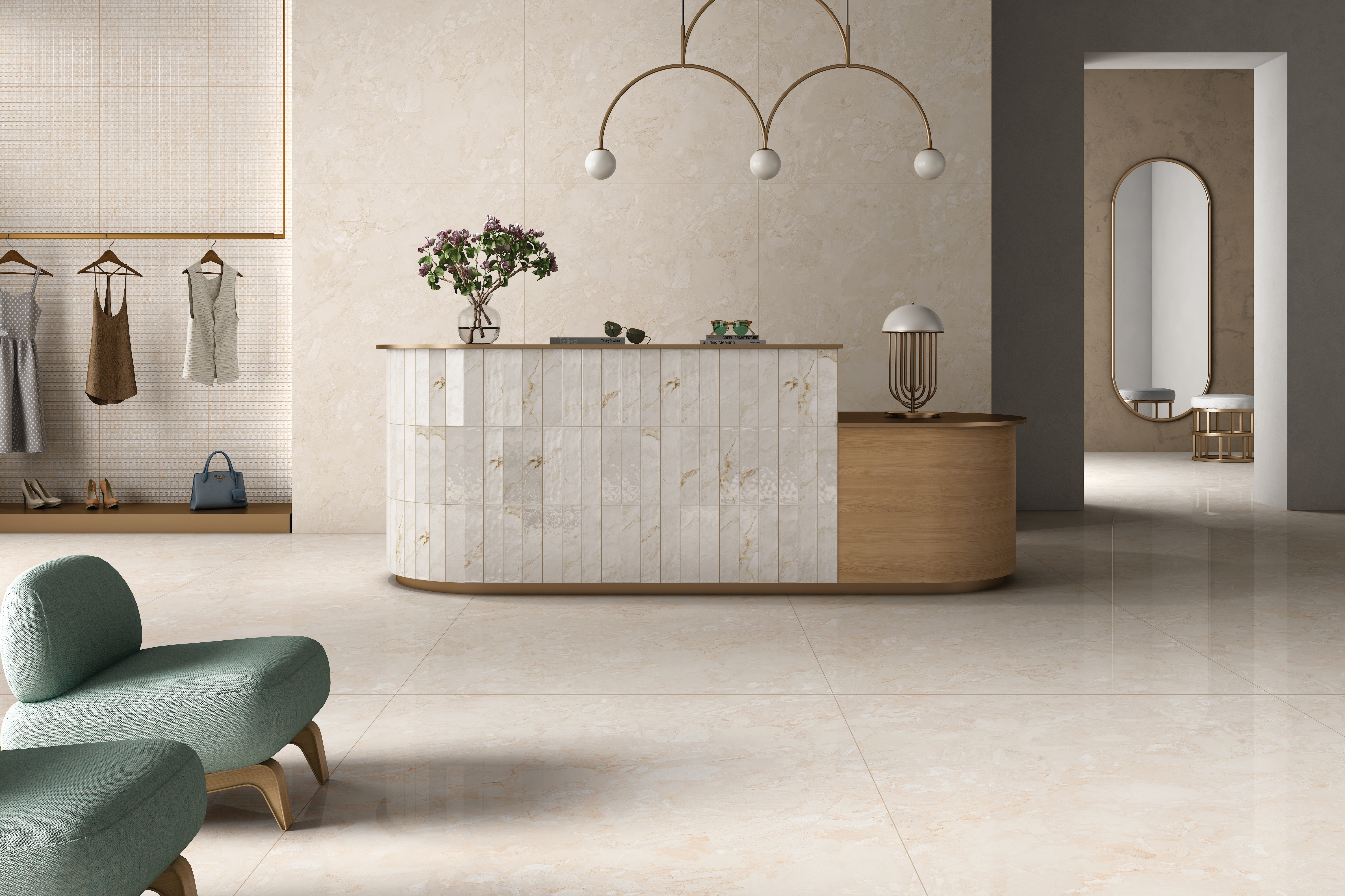 ANTIQA BRECCIA EL 180 QUILL SOFT GVT for Wall, Floor — Somany ELITA collection